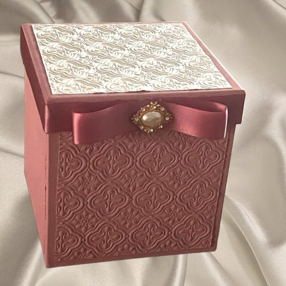 Shabby Chic Christmas Tree Ornament Set 3, X-Mas Tree decorations, Victorian - Picture 16 of 16